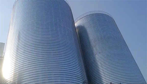 澜沧2座混凝土高架卷板仓